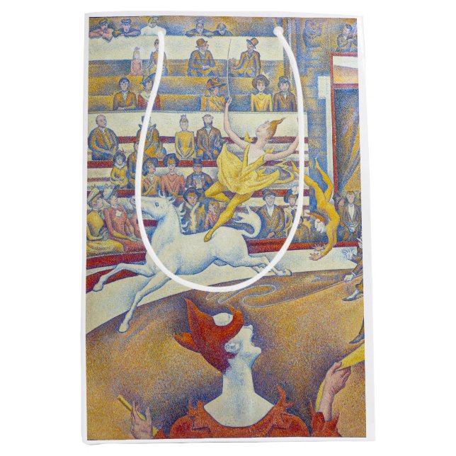 Sac Cadeau Moyen Georges Seurat - Le Cirque (Devant)