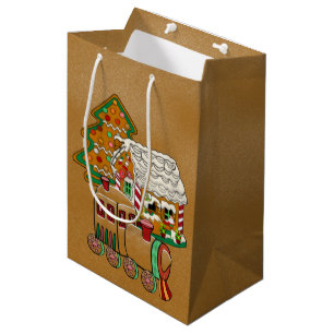 Sac Cadeau Moyen Ginger Town