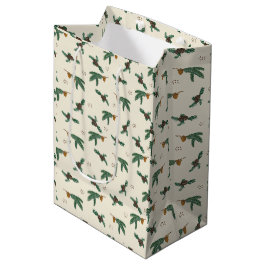 Sac Cadeau Moyen Glands de chêne et ananas