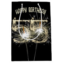 Gold Sparklers pour 55e anniversaire