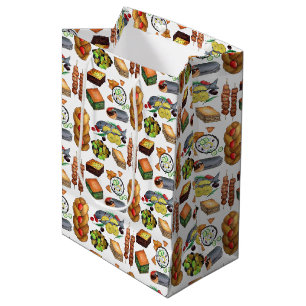 Sac Cadeau Moyen Grèce Méditerranéen Imprimer Cuisine grecque