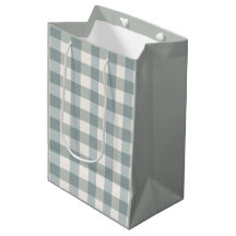 Green Plaid En vichy Country Farmhouse Simple
