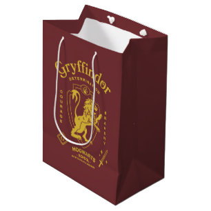 Sac Cadeau Moyen GRYFFINDOR™ Détermination Courage Bravoure Armoiri