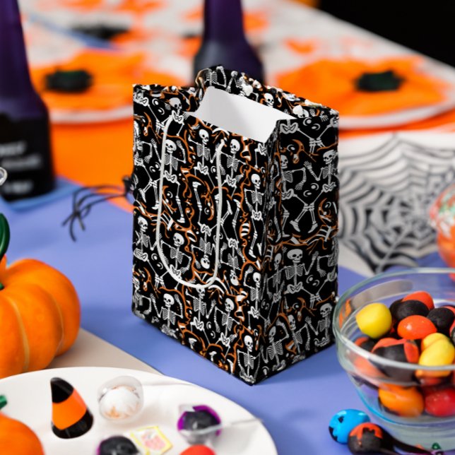 Sac Cadeau Moyen Halloween ou Jour du Parti des Morts (Créateur téléchargé)