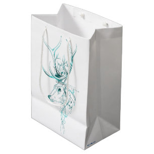 Sac Cadeau Moyen Harry Potter   Aguamenti EXPECTO PATRONUM™ Stag
