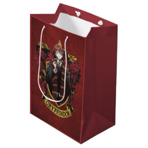 Sac Cadeau Moyen HARRY POTTER™ Anime Ron Weasley House Crest