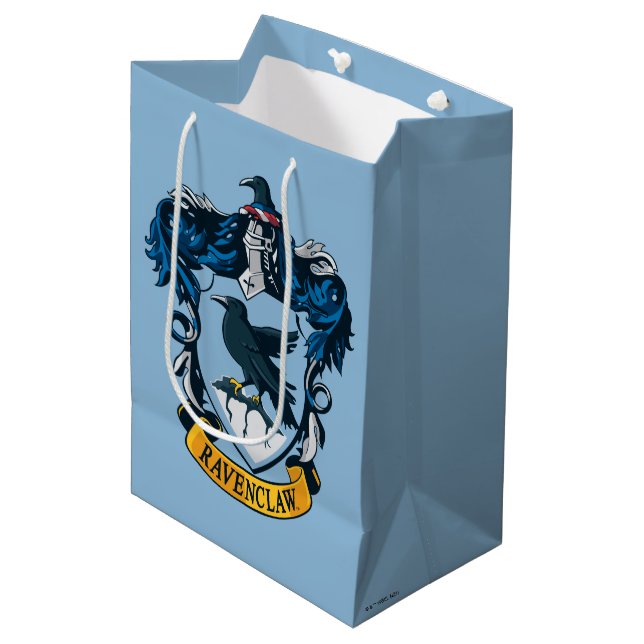 Sac Cadeau Moyen Harry Potter | Cimier gothique Ravenclaw (Devant Angle)