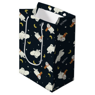 Sac Cadeau Moyen Hedwig Motif Clair de Lune Nocturne