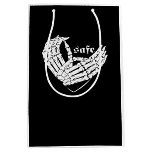 Sac Cadeau Moyen Heureuse Sainte-Valentin - Mon Coeur Est Mon Valen