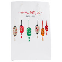 Hibachi Japonais Lanterns Chef fête d'anniversaire