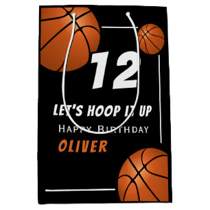 Sac Cadeau Moyen Hoop it up Basketball Anniversaire de enfant sport