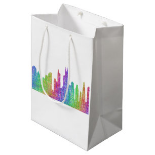 Sac Cadeau Moyen Horizon de Chicago