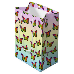 Sac Cadeau Moyen Idées de cadeaux Papillon Coloré Papillons