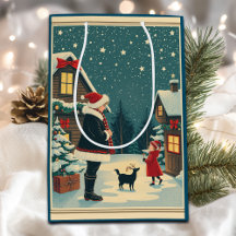 Illustration de Noël Vintage