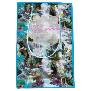 Sac Cadeau Moyen Imaginaire Autres mondes dans les nuages