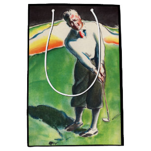 Sac Cadeau Moyen Impression de golf de 1934