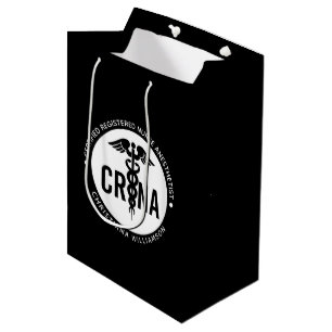 Sac Cadeau Moyen Infirmière anesthésiste certifiée CRNA personnalis