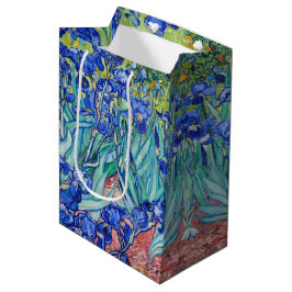 Sac Cadeau Moyen Irises Vincent van Gogh