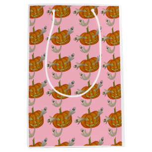 Sac Cadeau Moyen Jack-o'-lantern hanté
