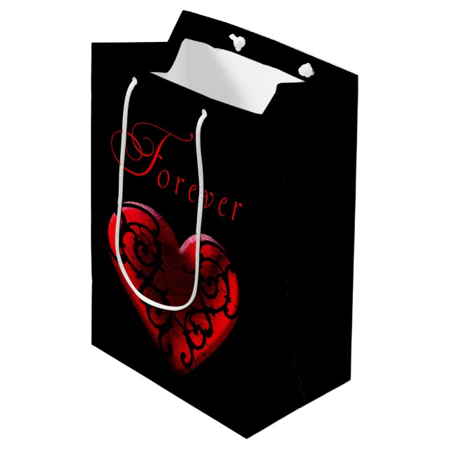 Sac Cadeau Moyen Jamais (Devant Angle)