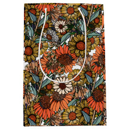 Sac Cadeau Moyen Jardin Fleur sauvage de l'Australie Bush