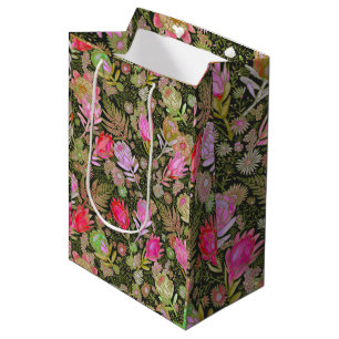 Sac Cadeau Moyen Jardin Protea