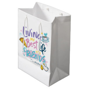 Sac Cadeau Moyen Je vis ma meilleure vie avec FRIENDS™