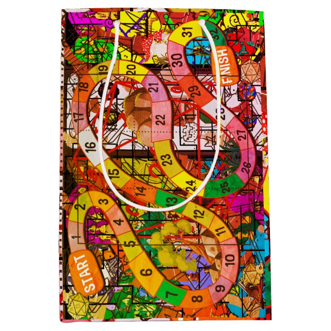 Sac Cadeau Moyen Jeu de plateau (Devant)