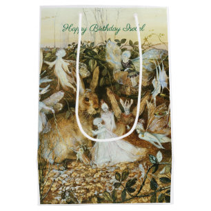 Sac Cadeau Moyen John Fitzgerald Imaginaire Fine Art Fairy