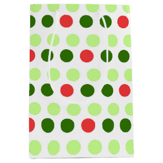 Sac Cadeau Moyen Jolly Holiday Polka Dot