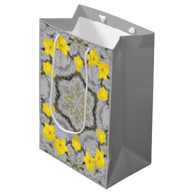 Sac Cadeau Moyen Jonquil Harmony Wheel  (Devant Angle)