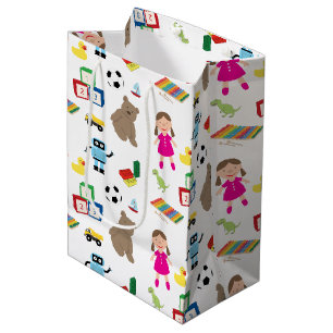 Sac Cadeau Moyen Jouets pour enfants Motif