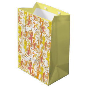 Sac Cadeau Moyen Joyeuse Danse Yoga Girls