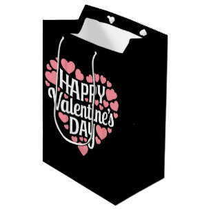 Sac Cadeau Moyen Joyeuse Saint Valentin drôle Cœur Amour Valentin 