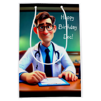 Sac Cadeau Moyen Joyeux Anniversaire Doc