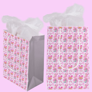 Sac Cadeau Moyen Joyeux Anniversaire Les Chats Font La Fête