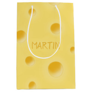 Sac Cadeau Moyen Juste trop fromage ! Fromage suisse personnalisé