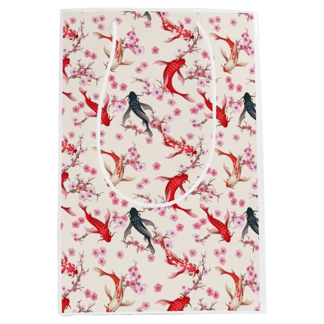 Sac Cadeau Moyen Koi Fish (Devant)
