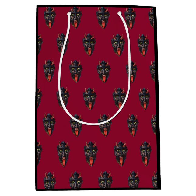 Sac Cadeau Moyen Krampus (Devant)