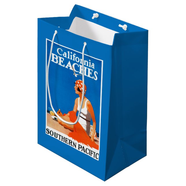 Sac Cadeau Moyen La Californie échoue l'affiche promotionnelle (Devant Angle)