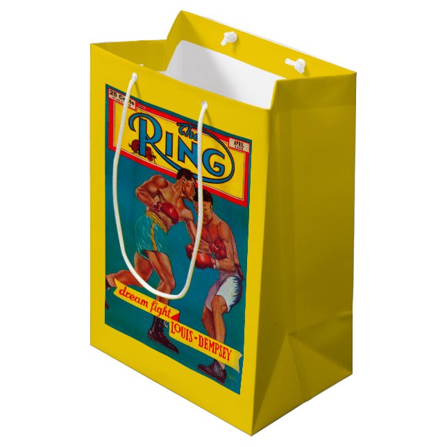 Sac Cadeau Moyen La couverture de magazine d'anneau (Devant Angle)