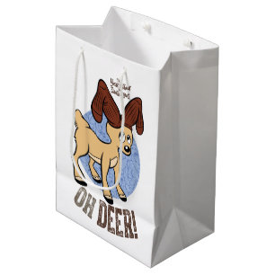 Sac Cadeau Moyen L'ANNÉE SANS SANTA CLAUS™ Vixen "Oh Deer"