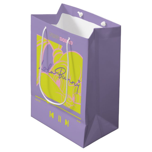 Sac Cadeau Moyen Le Lecteur de Lola (Devant Angle)