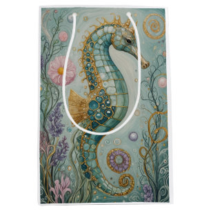 Sac Cadeau Moyen Le sanctuaire des hippocampes chatoyants