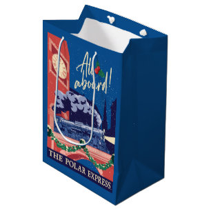 Sac Cadeau Moyen L'Express Polaire - Tout À Bord !