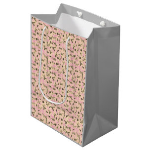 Sac Cadeau Moyen Lignes flottantes incorporées