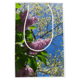 Sac Cadeau Moyen Lilacs et fleurs de cerisiers - Martha's Vineyard