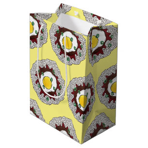 Sac Cadeau Moyen Loco Moco Cuisine hawaïenne Nourriture Riz Hamburg