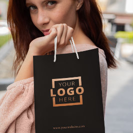 Sac Cadeau Moyen Logo de l'entreprise personnalisée Cadeau promotio