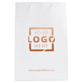 Sac Cadeau Moyen Logo de l'entreprise personnalisée Cadeau promotio